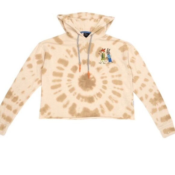 Disney Store Nick Wilde and Judy Hopps Ladies Hooded Sweatshirt Zootropolis M - Picture 1 of 9